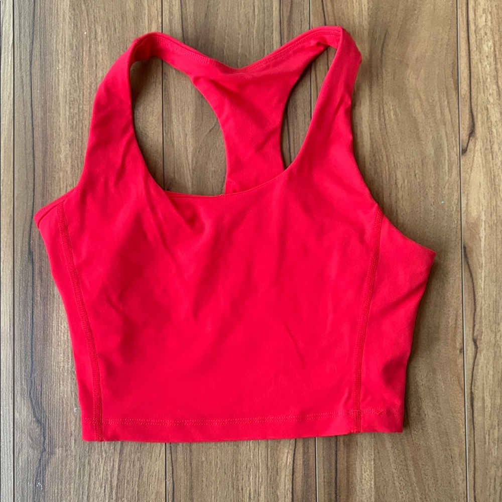 Bare Activewear Red Racerback Bra